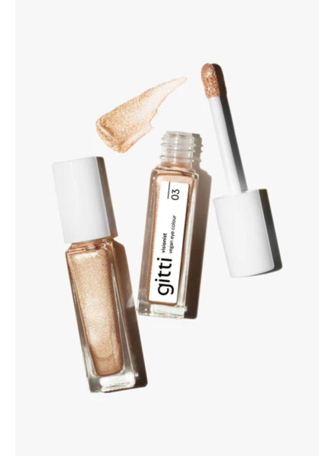 gitti Visionist Eyeshadow no. 3 Golden Pearl 6ml - Image 4